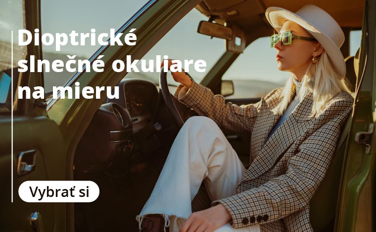 Dioptrické slnečné okuliare na mieru
