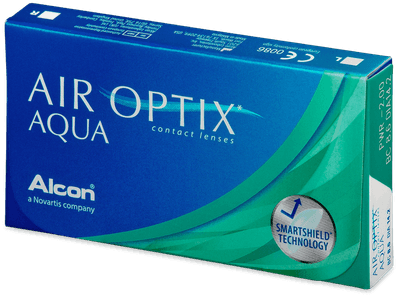 Air Optix Aqua (3 šošovky) - Mesačné kontaktné šošovky