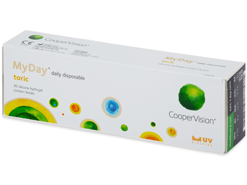 MyDay daily disposable toric (30 šošoviek) - Tórické kontaktné šošovky