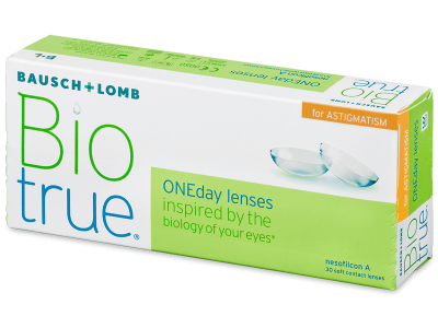 Biotrue ONEday for Astigmatism (30 šošoviek) - Tórické kontaktné šošovky