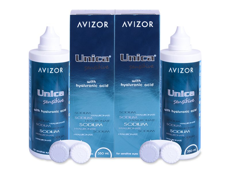 Roztok Avizor Unica Sensitive 2x350 ml  - Výhodné dvojbalenie roztoku