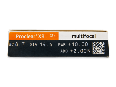 Proclear Multifocal XR (3 šošovky) - Náhľad parametrov šošoviek