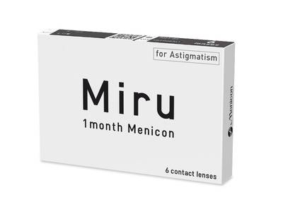 Miru 1month Menicon toric (6 šošoviek) - Starší vzhľad