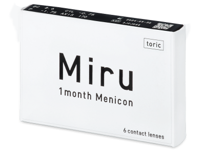 Miru 1 Month Menicon for Astigmatism (6 šošoviek)