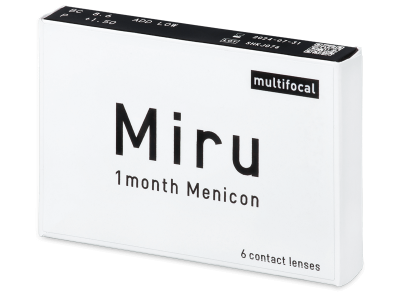 Miru 1month Menicon multifocal (6 šošoviek)