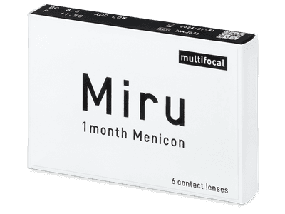 Miru 1month Menicon multifocal (6 šošoviek) - Multifokálne kontaktné šošovky