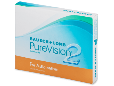PureVision 2 for Astigmatism (3 šošovky) - Tórické kontaktné šošovky