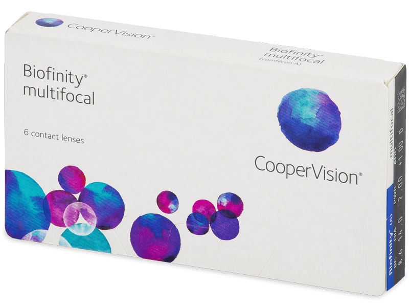 Biofinity Multifocal (6 šošoviek) - Multifokálne kontaktné šošovky