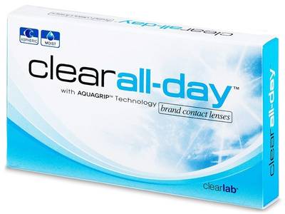 Clear All-Day (6 šošoviek) - Mesačné kontaktné šošovky