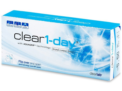 Clear 1-Day (30 šošoviek) - Jednodenné kontaktné šošovky