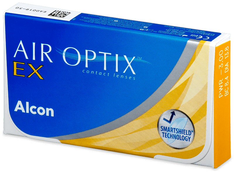 Air Optix EX (3 šošovky) - Mesačné kontaktné šošovky