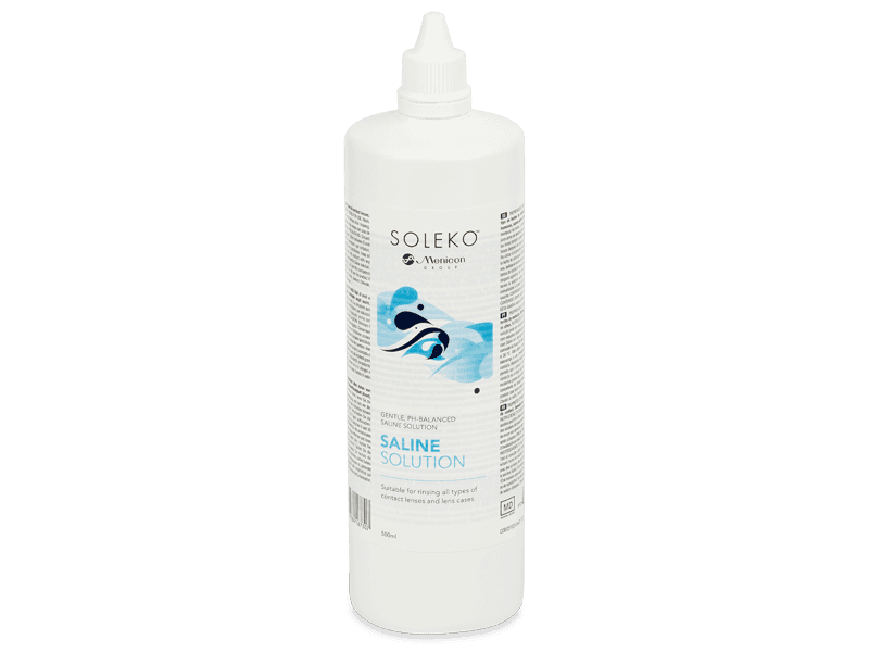 Oplachovací roztok Saline 500 ml - Čistiaci roztok