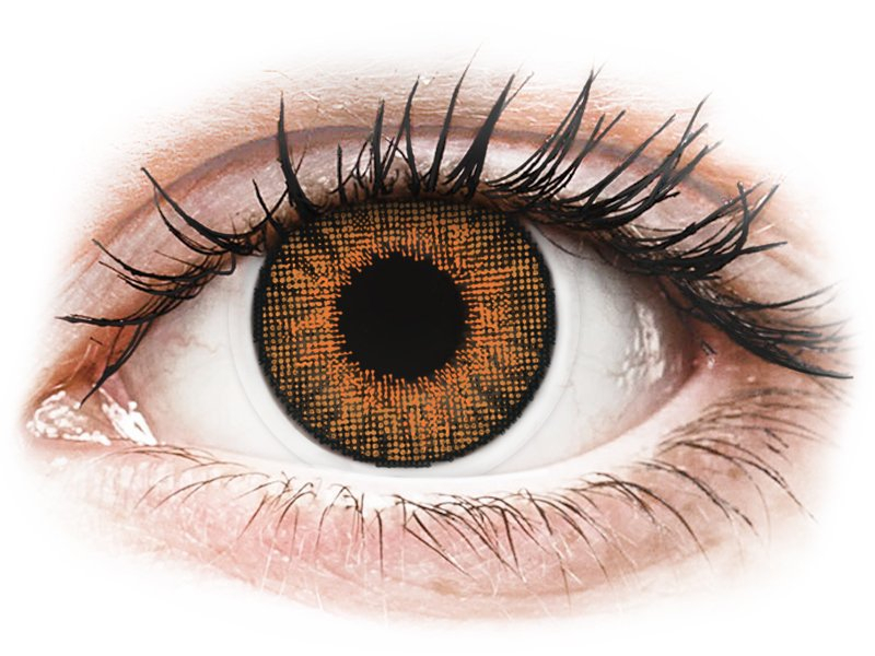 Air Optix Colors - Honey - nedioptrické (2 šošovky) - Coloured contact lenses