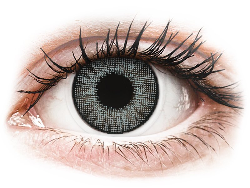 Air Optix Colors - Sterling Gray - nedioptrické (2 šošovky) - Coloured contact lenses