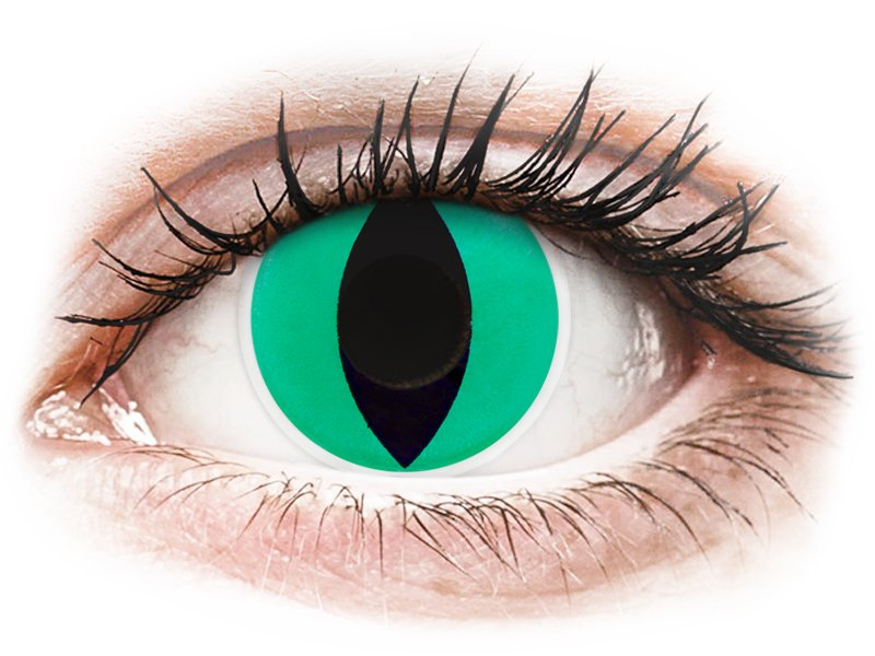 ColourVUE Crazy Lens - Anaconda - nedioptrické (2 šošovky) - Coloured contact lenses