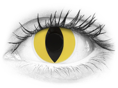 ColourVUE Crazy Lens - Cat Eye - nedioptrické (2 šošovky)