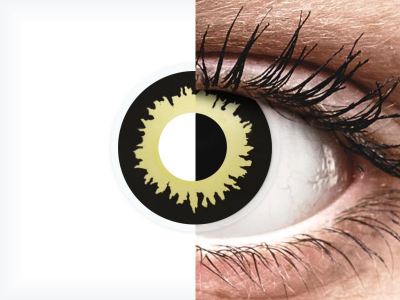 ColourVUE Crazy Lens - Eclipse - nedioptrické (2 šošovky)
