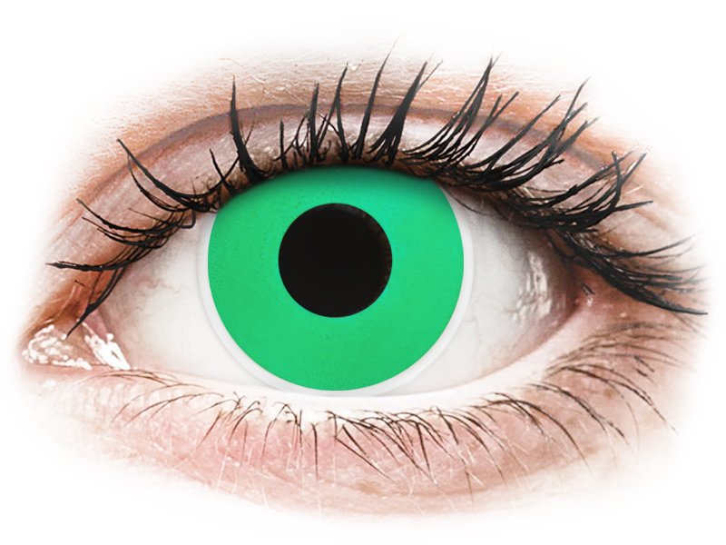 ColourVUE Crazy Lens - Emerald (Green) - nedioptrické (2 šošovky) - Coloured contact lenses