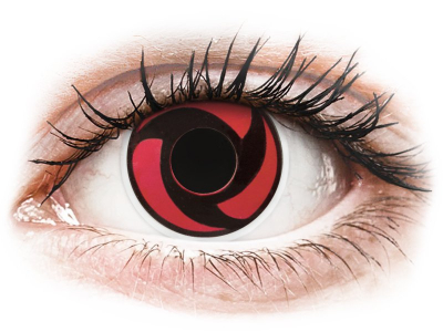 ColourVUE Crazy Lens - Mangekyu - nedioptrické (2 šošovky) - Coloured contact lenses