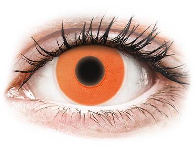 ColourVUE Crazy Glow Orange - nedioptrické