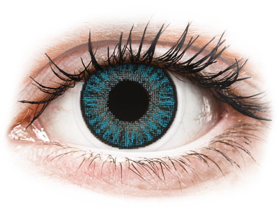 TopVue Color - Blue - dioptrické denné (10 šošoviek) - Coloured contact lenses