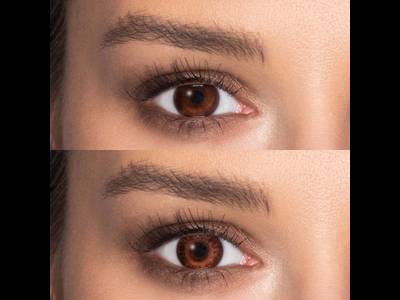 TopVue Color - Brown - dioptrické (2 šošovky)