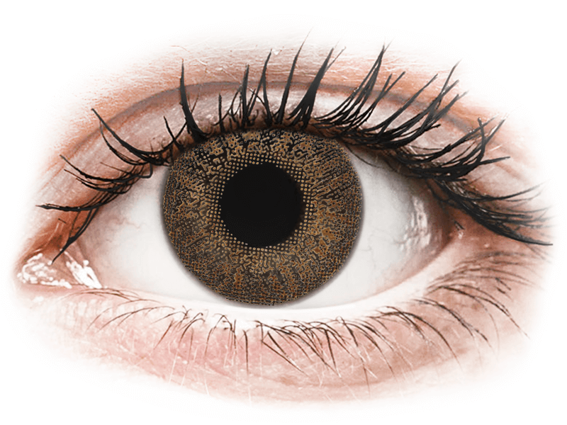 TopVue Color - Brown - dioptrické (2 šošovky) - Coloured contact lenses