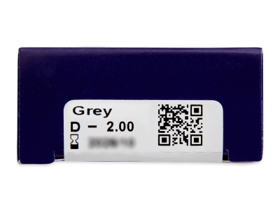 TopVue Color - Grey - dioptrické (2 šošovky) - Náhľad parametrov šošoviek