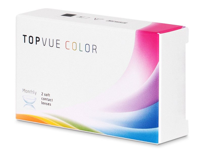 TopVue Color - Turquoise - dioptrické (2 šošovky) - Starší vzhľad