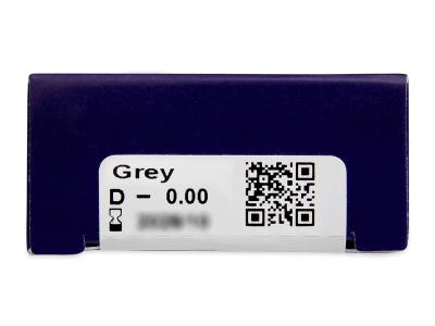 TopVue Color - Grey - nedioptrické (2 šošovky) - Náhľad parametrov šošoviek