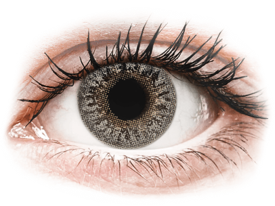 TopVue Color - Grey - nedioptrické (2 šošovky) - Coloured contact lenses