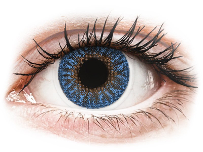 TopVue Color - True Sapphire - nedioptrické (2 šošovky)