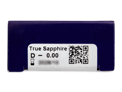TopVue Color - True Sapphire - nedioptrické (2 šošovky) - Náhľad parametrov šošoviek