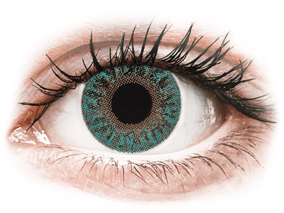 TopVue Color - Turquoise - nedioptrické (2 šošovky) - Coloured contact lenses