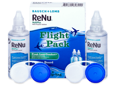 ReNu Multiplus Flight pack 2 x 60 ml - Čistiaci roztok