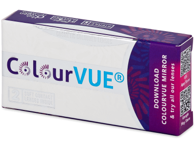 ColourVUE Glamour Aqua - nedioptrické (2 šošovky) - Produkt je dostupný taktiež v tejto variante balenia