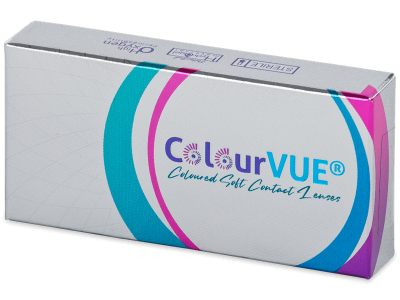 ColourVUE Glamour Aqua - dioptrické (2 šošovky) - Coloured contact lenses