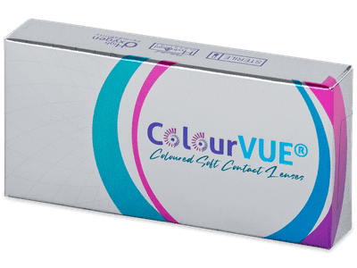 ColourVUE Glamour Aqua - nedioptrické (2 šošovky) - Coloured contact lenses