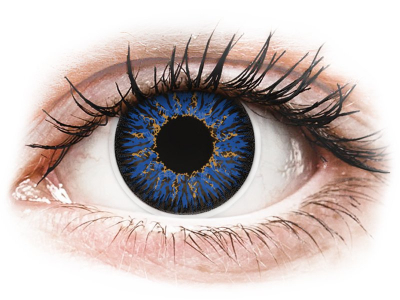 ColourVUE Glamour Blue - dioptrické (2 šošovky) - Coloured contact lenses