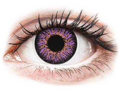 ColourVUE Glamour Violet - nedioptrické (2 šošovky)