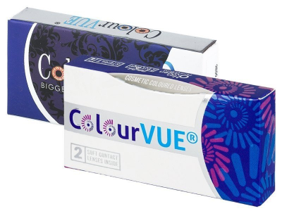 ColourVUE Eyelush Grey - dioptrické (2 šošovky)