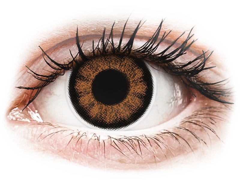 ColourVUE BigEyes Sexy Brown - dioptrické (2 šošovky) - Coloured contact lenses