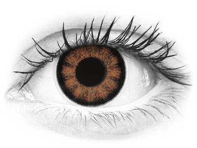 ColourVUE BigEyes Sexy Brown - nedioptrické (2 šošovky)