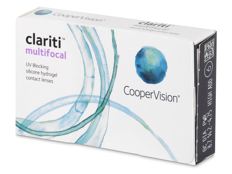 Clariti Multifocal (6 šošoviek) - Multifokálne kontaktné šošovky