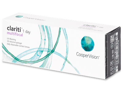 Clariti 1 day Multifocal (30 šošoviek) - Multifocal contact lenses