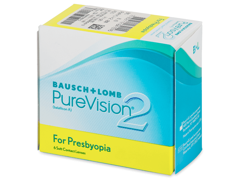 PureVision 2 for Presbyopia (6 šošoviek) - Multifokálne kontaktné šošovky