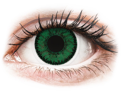 SofLens Natural Colors Emerald - dioptrické (2 šošovky) - Coloured contact lenses