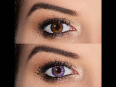 FreshLook ColorBlends Amethyst - dioptrické (2 šošovky)