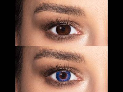 FreshLook ColorBlends Blue - dioptrické (2 šošovky)