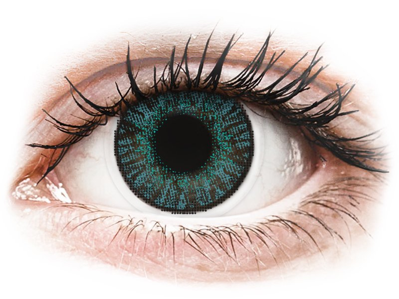 FreshLook ColorBlends Brilliant Blue - dioptrické (2 šošovky) - Coloured contact lenses